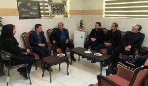 گزارش دیدار مدیرعامل ومسئولین سرای نرجس با ابراهیمی مدیر جدید بهزیستی شیراز
